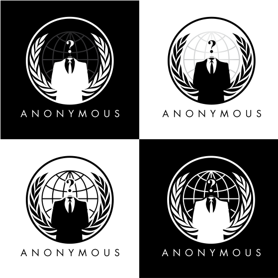 File - Anonymous Logos - Svg - You Have Been Hacked Anonymous, HD Png Download PNG with transparent background