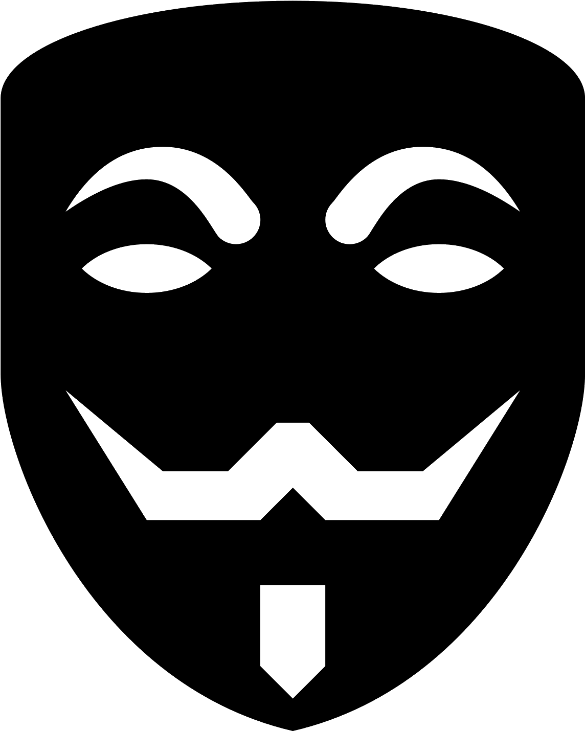 Anonymous Mask Png Transparent Images - Anonymous Mask Png, Png Download PNG with transparent background
