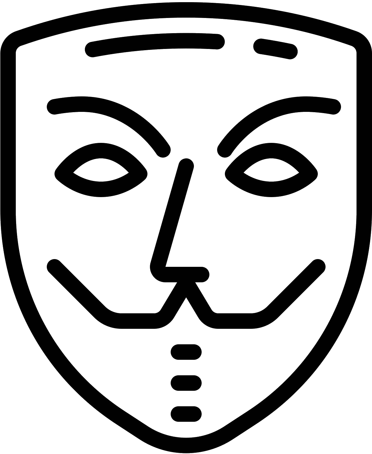 Anonymous Mask Transparent Background Png - Portable Network Graphics, Png Download PNG with transparent background