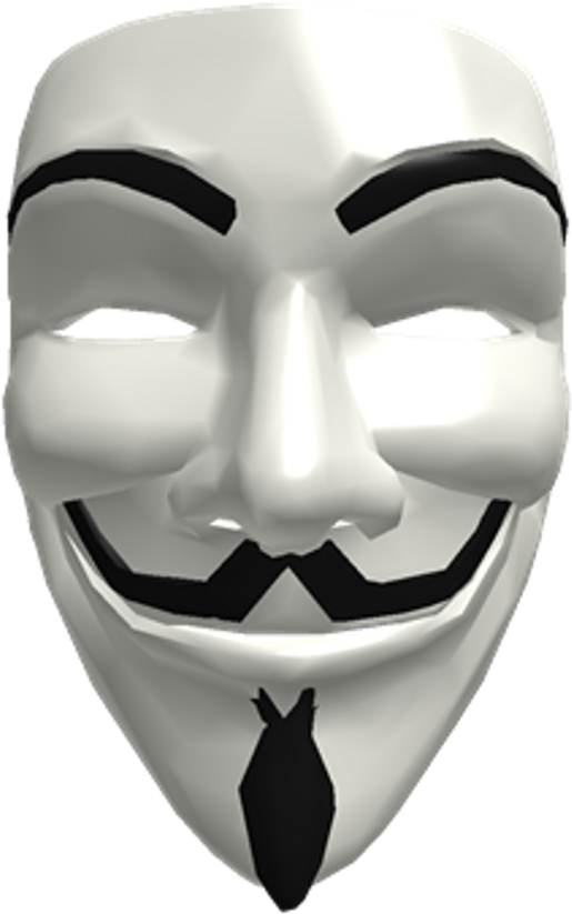 Anonymous Mask Png, Transparent Png PNG with transparent background