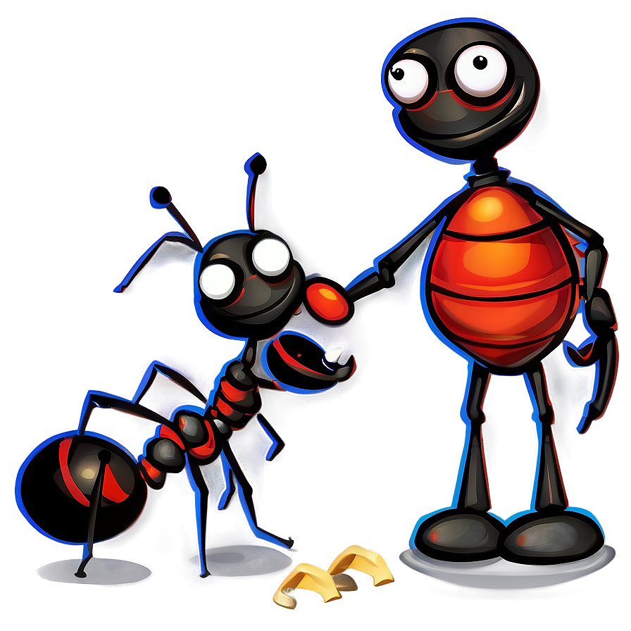 Ant Conversation Cartoon Png 05242024