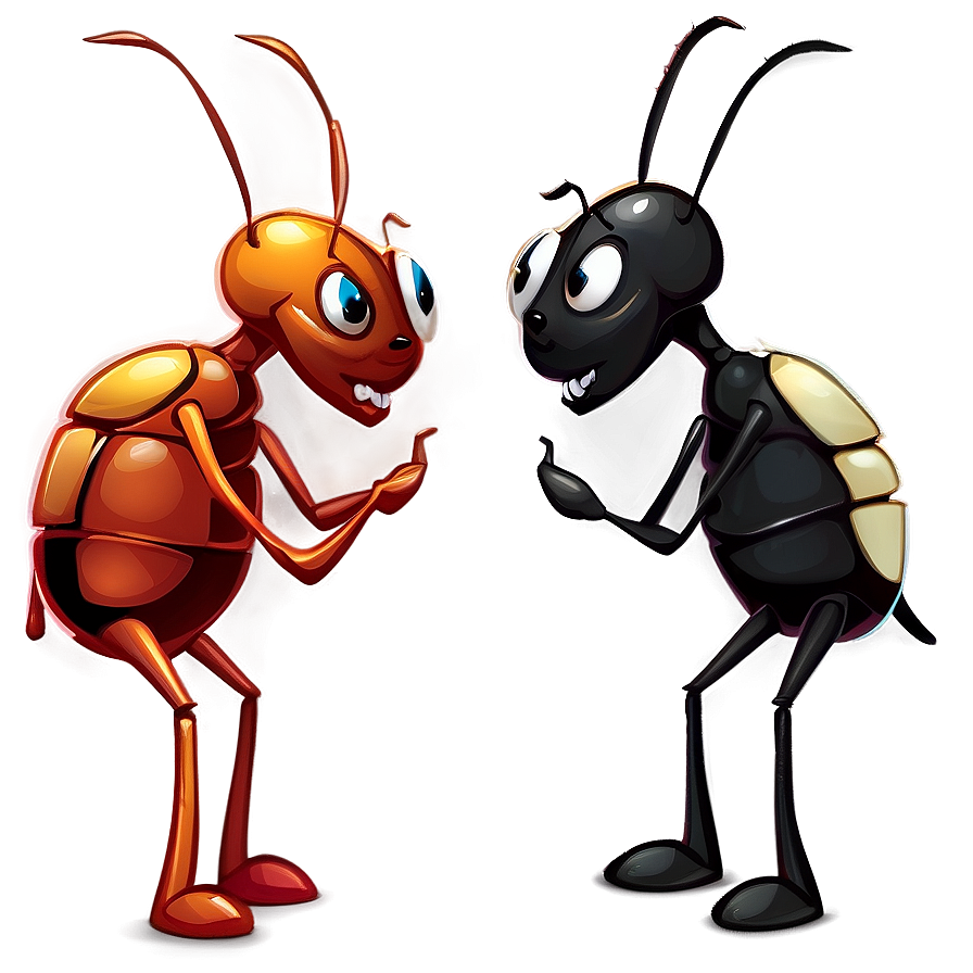 Ant Conversation Cartoon Png 23