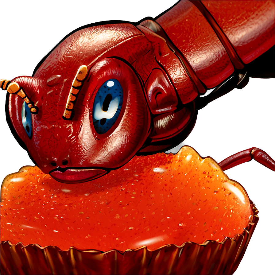 Ant Eating Sugar Art Png 05242024