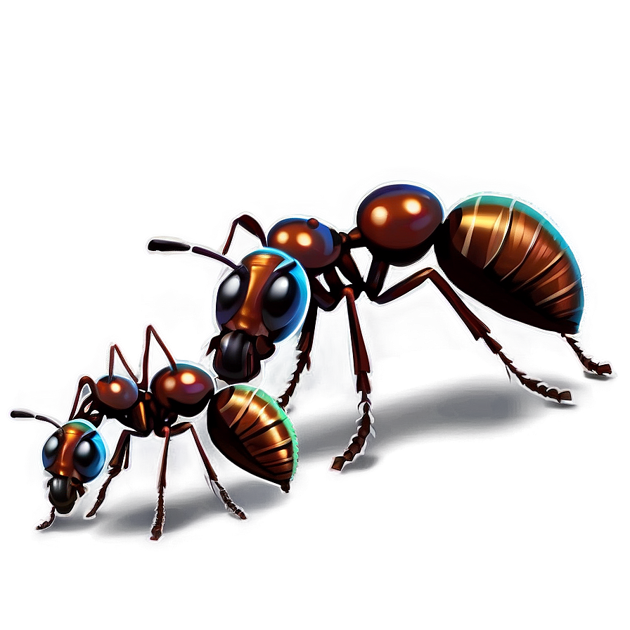 Ant Family Illustration Png Dgx