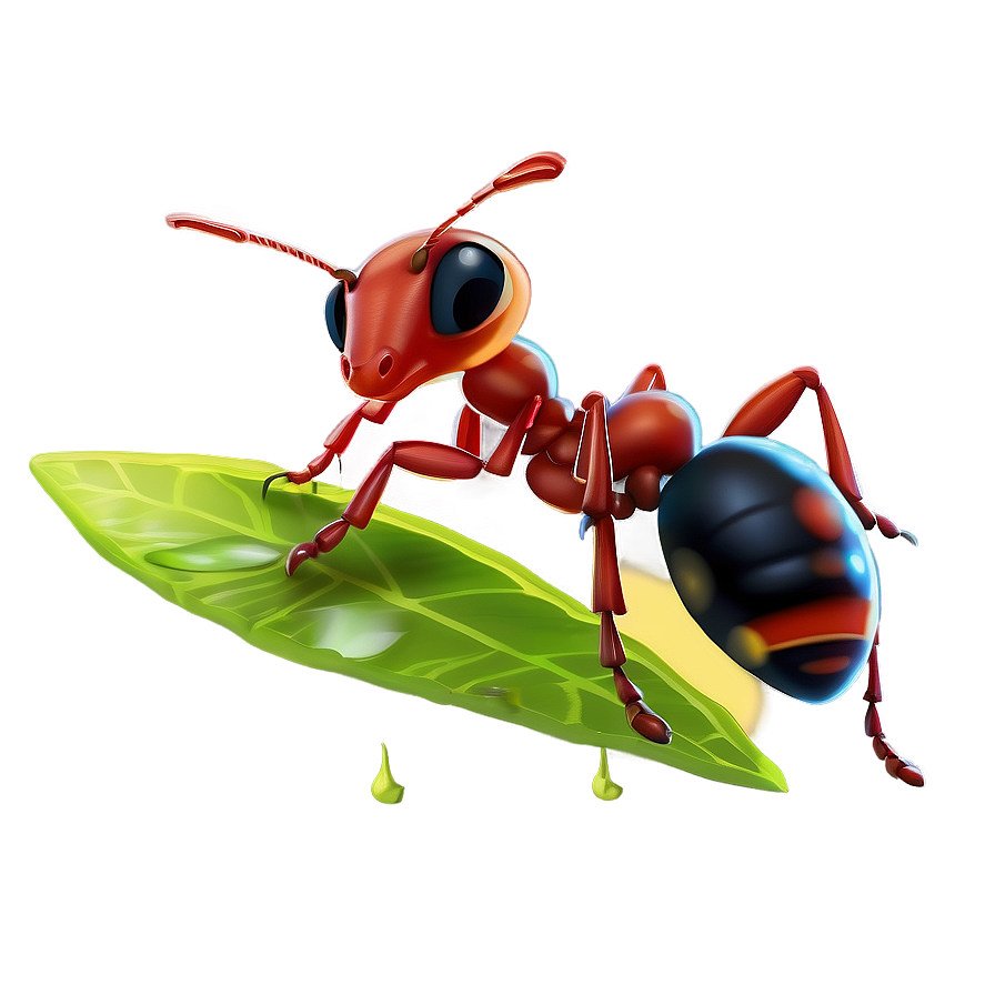 Ant In Nature Scene Png Suj