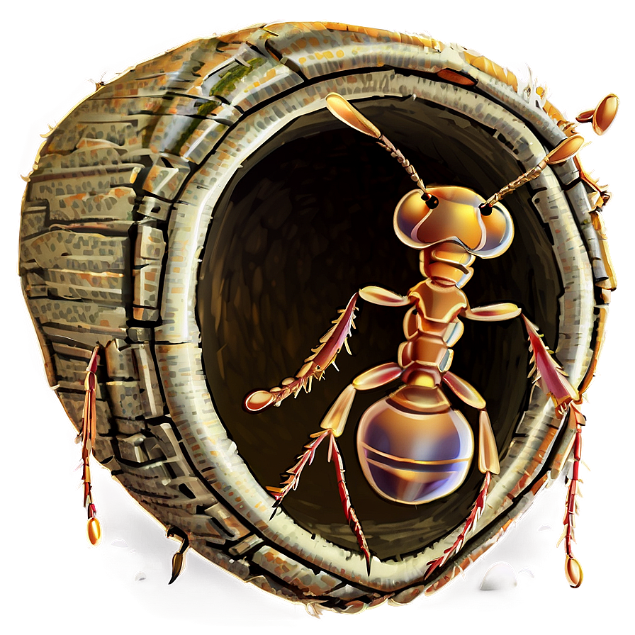 Ant Nest Drawing Png 64