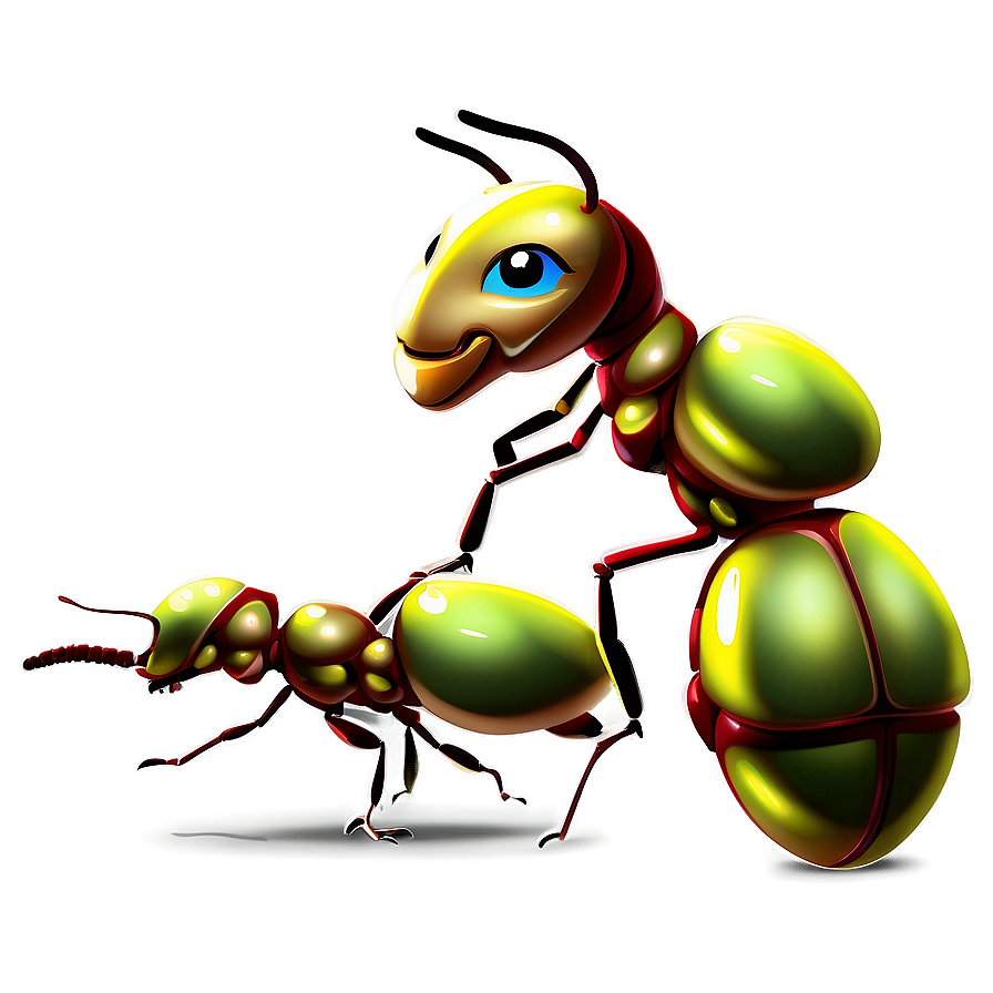 Ant Queen And Workers Png Aqq95