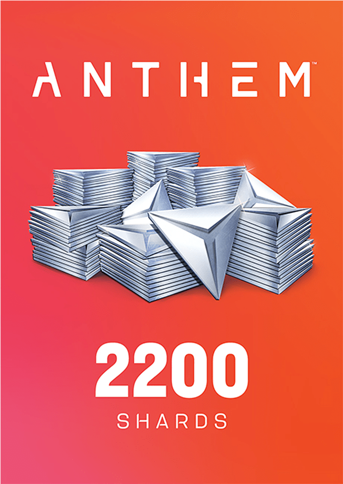 Anthem2200 Shards Promotion PNG with transparent background