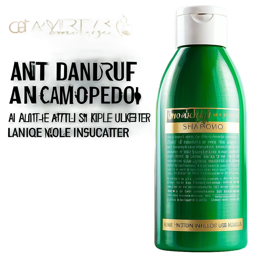 Anti-dandruff Shampoo Bottle Png Ibc