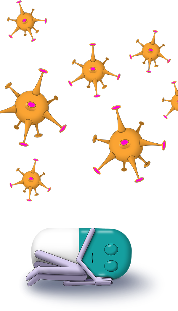 Germs Clipart Antibiotic Resistant Bacteria - Bactéria Foto Sem Fundo, HD Png Download PNG with transparent background