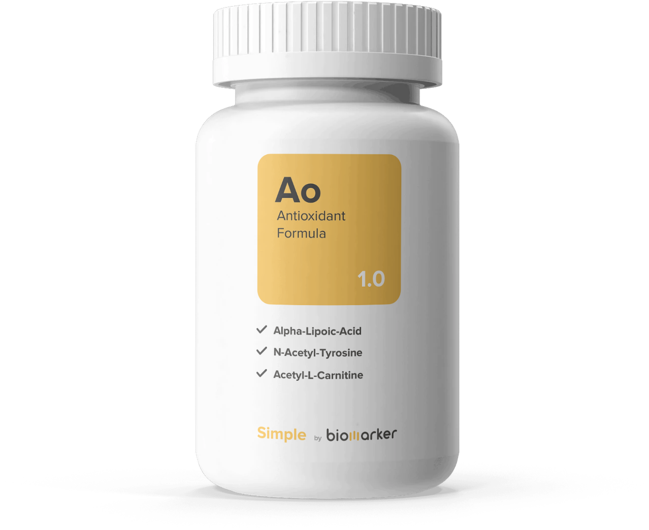 Antioxidant Supplement Bottle