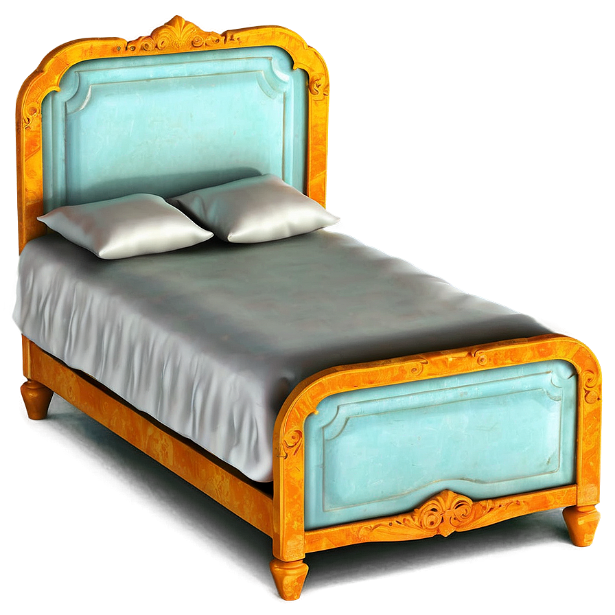 Antique Bed Frame Png Epl75