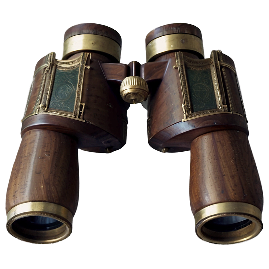 Antique Binocular Png 06262024