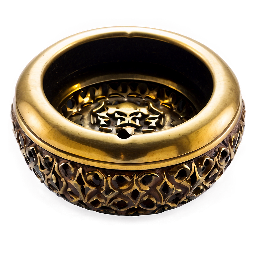 Antique Brass Ashtray Png Ypa95