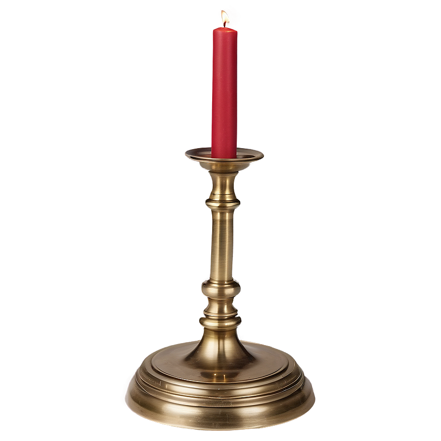 Antique Brass Candlestick Png Fyq86