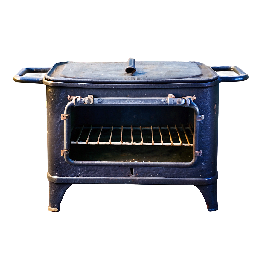 Antique Cast Iron Oven Png Kei