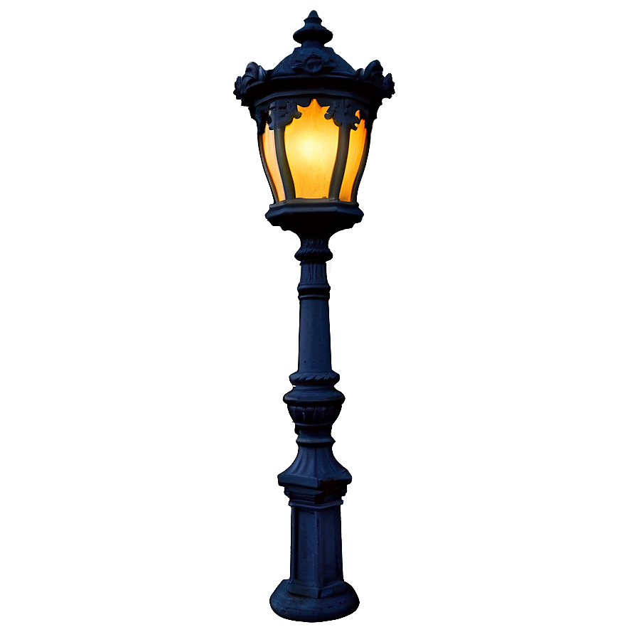 Antique Cast Iron Street Light Png 19