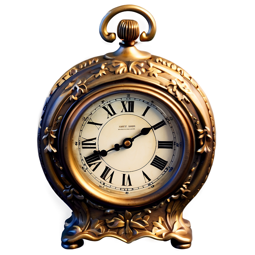 Antique Clock Png Qkj11