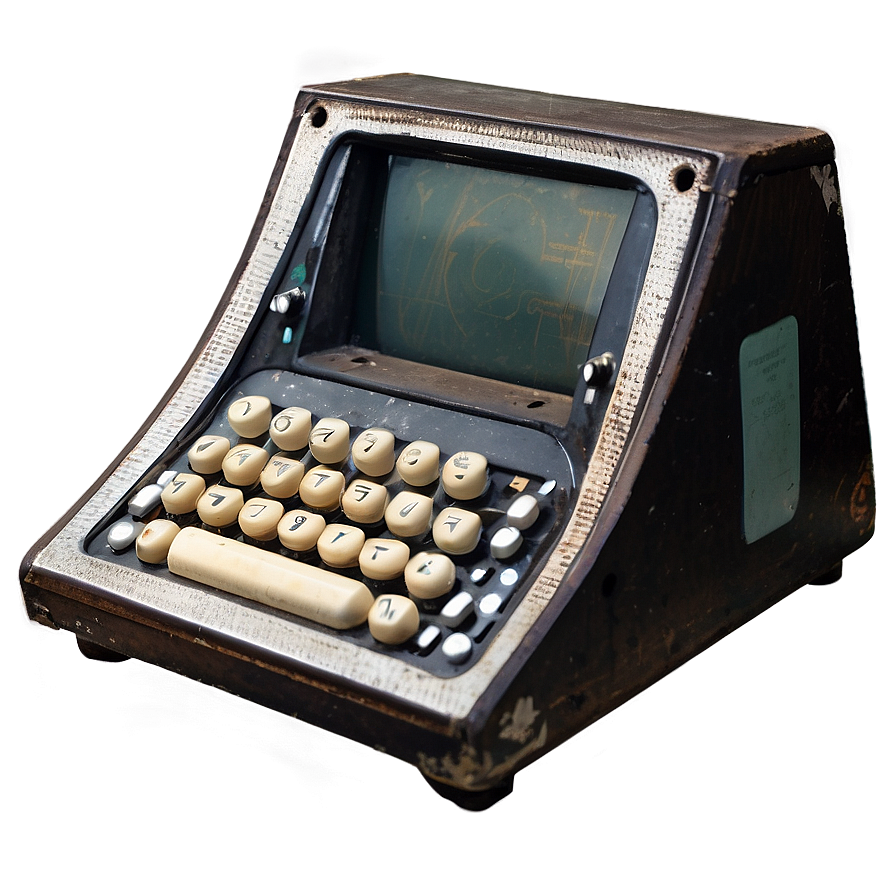 Antique Computing Device Png Sxt49