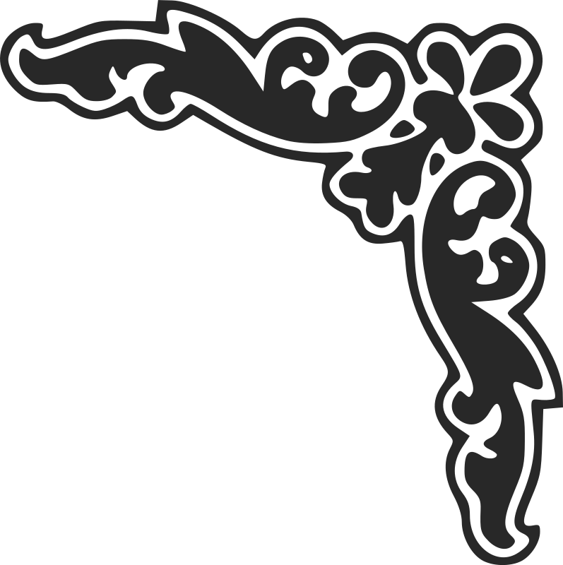Corner Border Design, HD Png Download PNG with transparent background