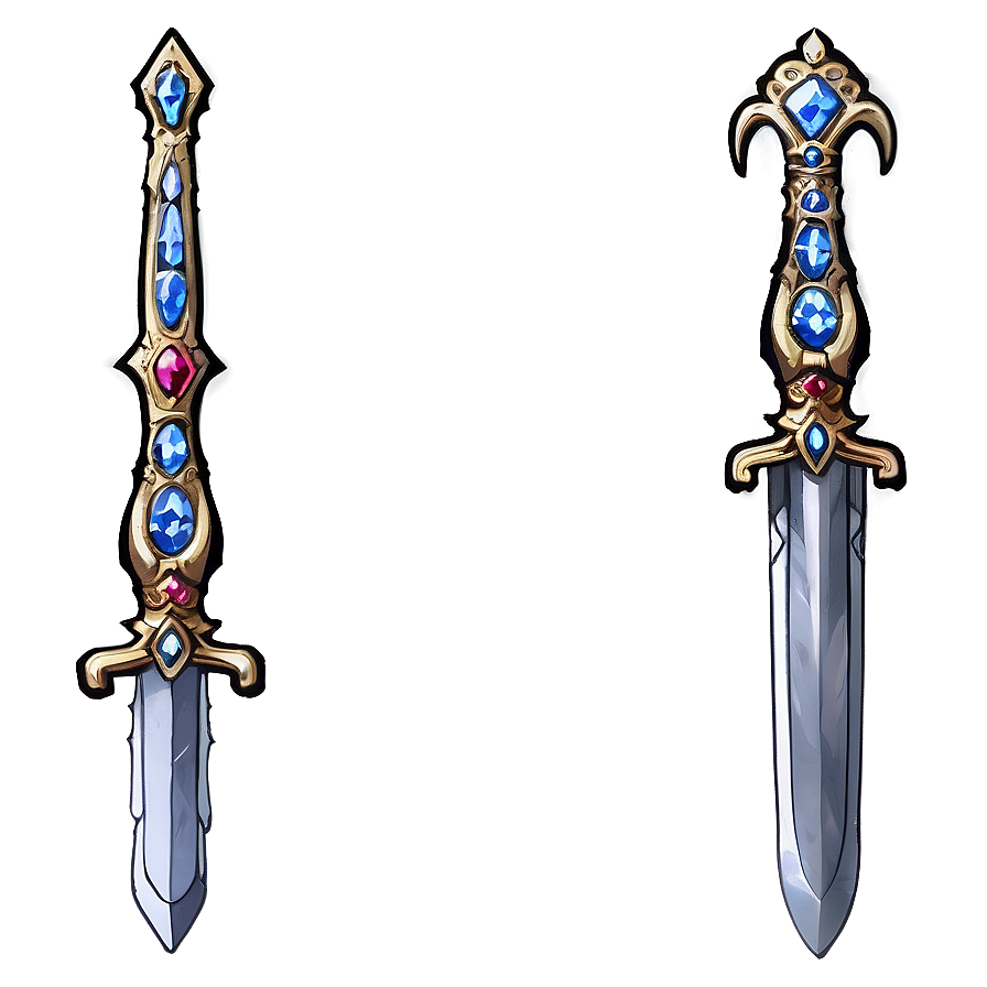 Antique Diamond Sword Png Kts8