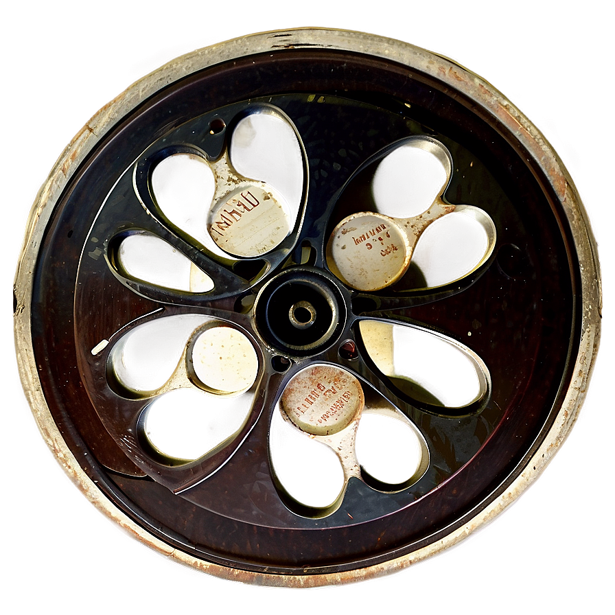 Antique Film Reel PNG 82 PNG with transparent background
