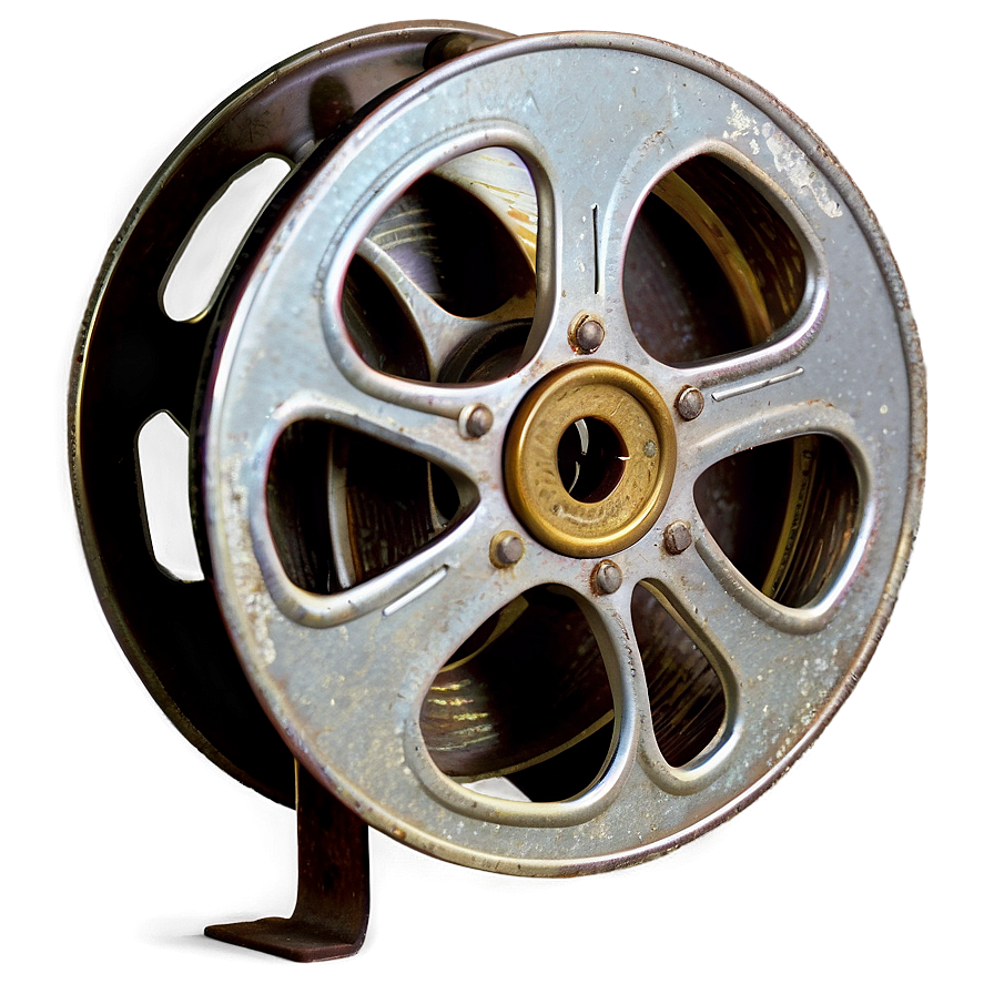 Antique Film Reel PNG hwv PNG with transparent background