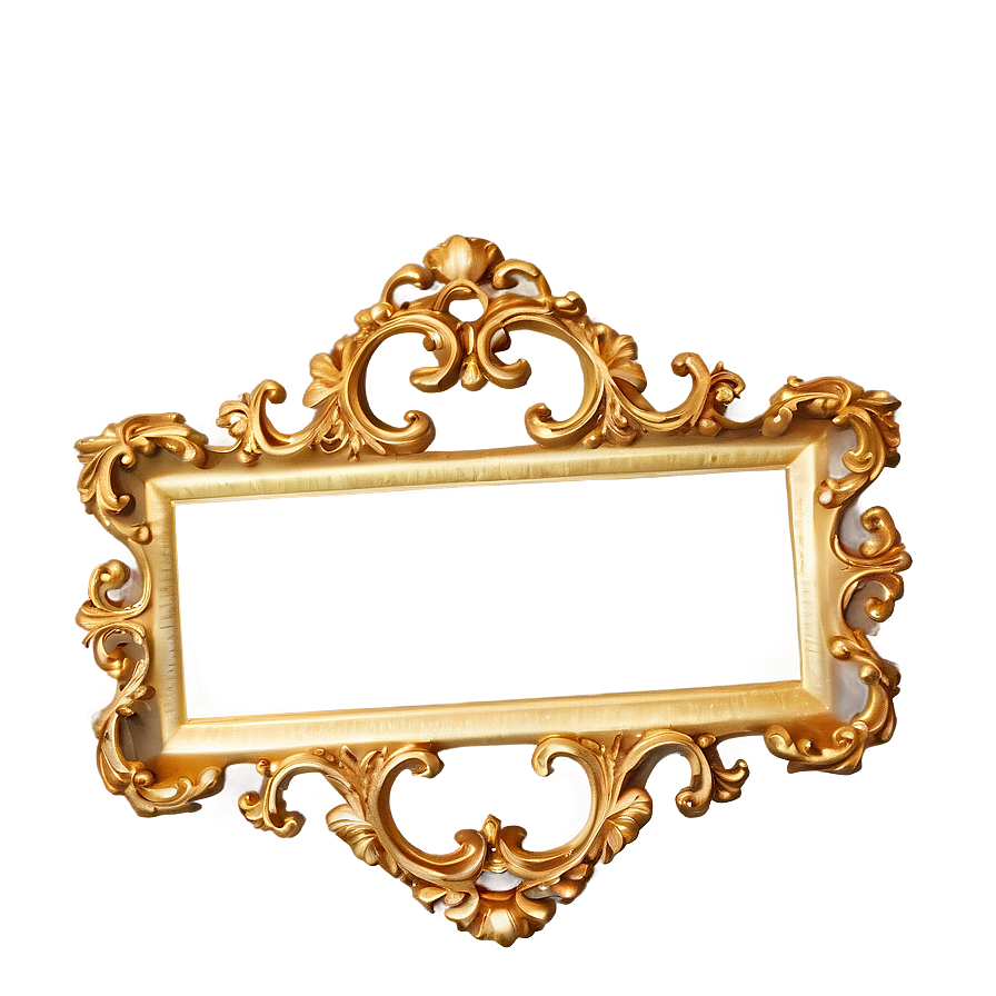 Antique Gold Frame PNG   25 PNG with transparent background