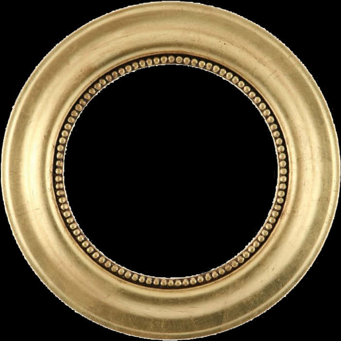 Picture Frame Mirror Gold Leaf Circle - 22 Carat Gold Chain For Mens, HD Png Download PNG with transparent background