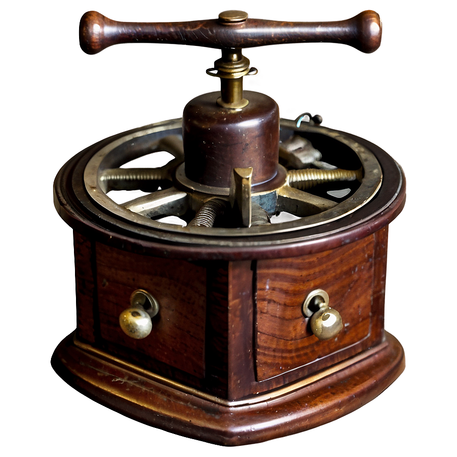 Antique Grinder PNG 06262024 PNG with transparent background
