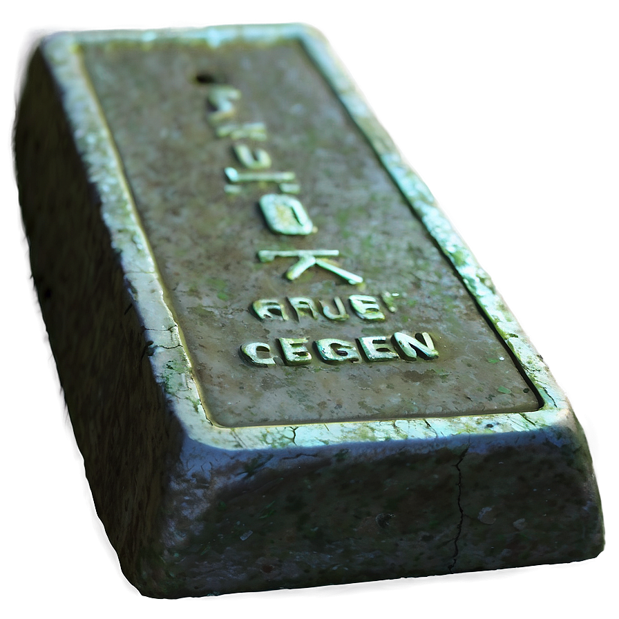 Antique Iron Ingot Png 73