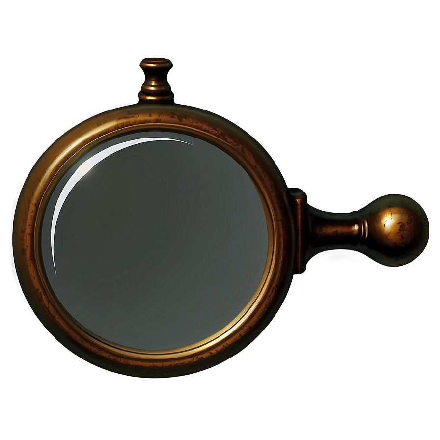 Antique Magnifying Glass PNG 05042024 PNG with transparent background