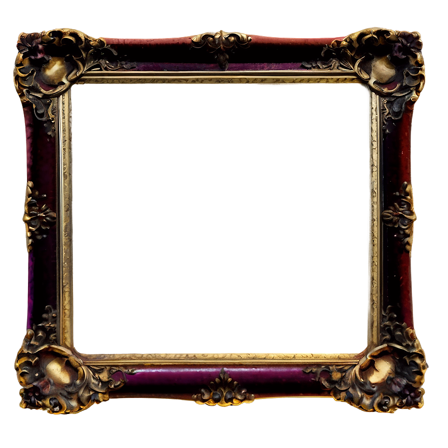 Antique Photo Frame PNG vvo PNG image with a transparent background, free high-resolution download
