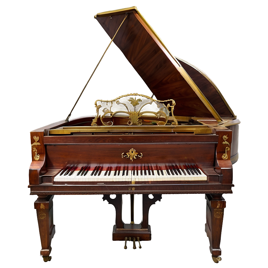 Antique Piano Png Gps