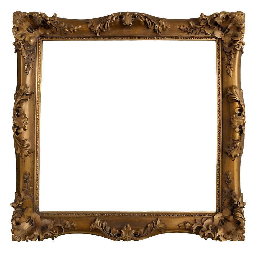 Antique Picture Frame PNG 47 PNG image with a transparent background, free high-resolution download