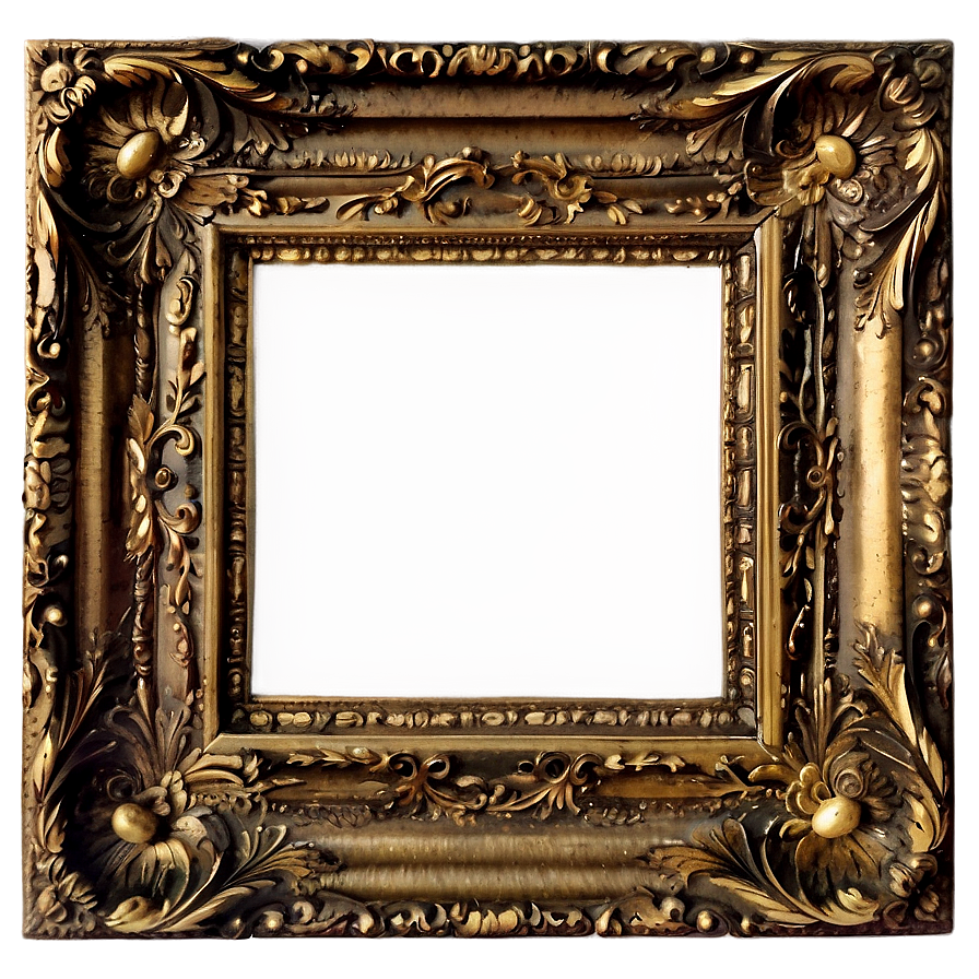 Antique Picture Frame PNG llf PNG image with a transparent background, free high-resolution download