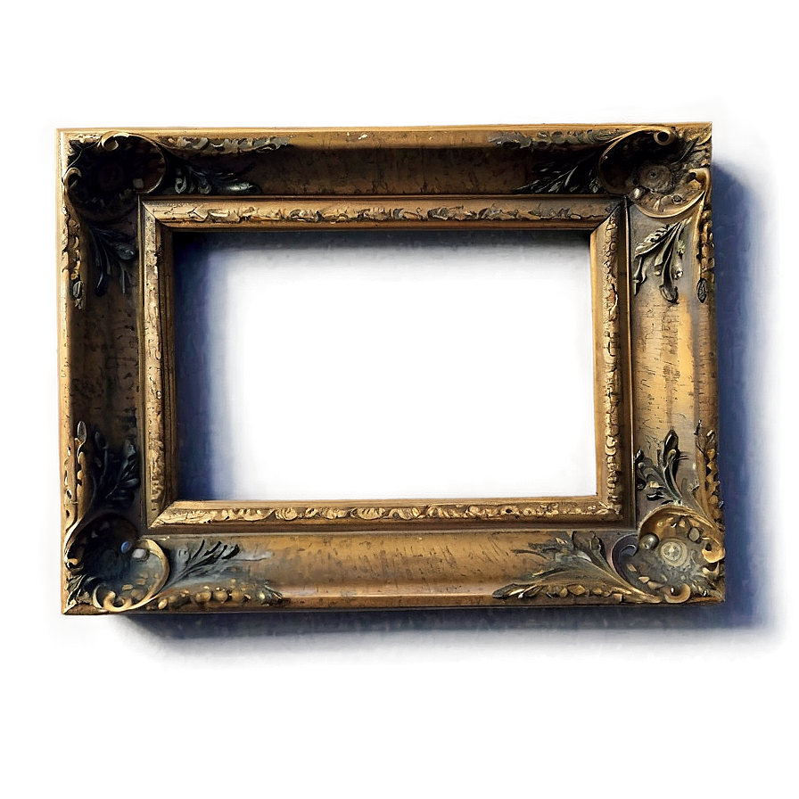 Antique Picture Frame PNG twf20 PNG image with a transparent background, free high-resolution download