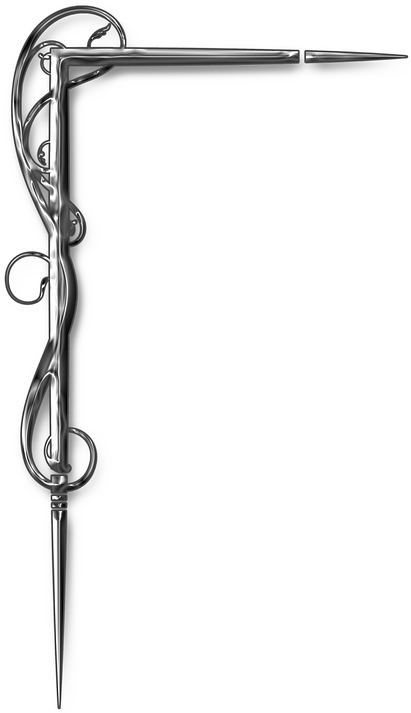Victorian, Art Deco, Corner, Border, Frame, Floral - Quotation, HD Png Download PNG with transparent background