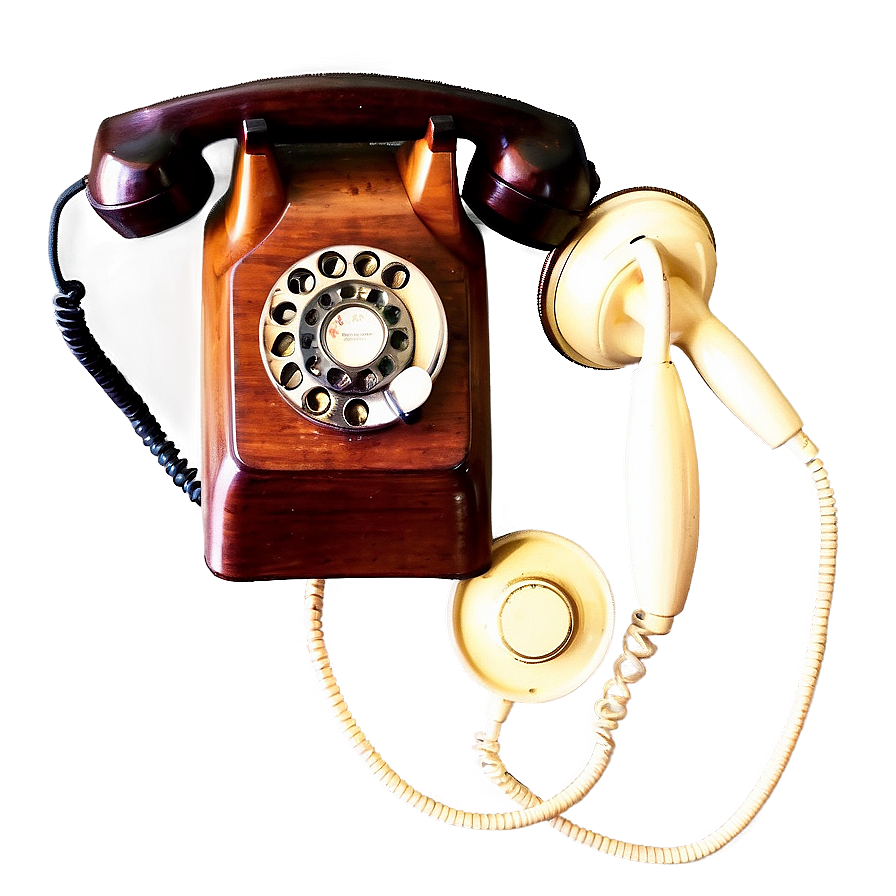 Antique Wall Telephone Png 05252024