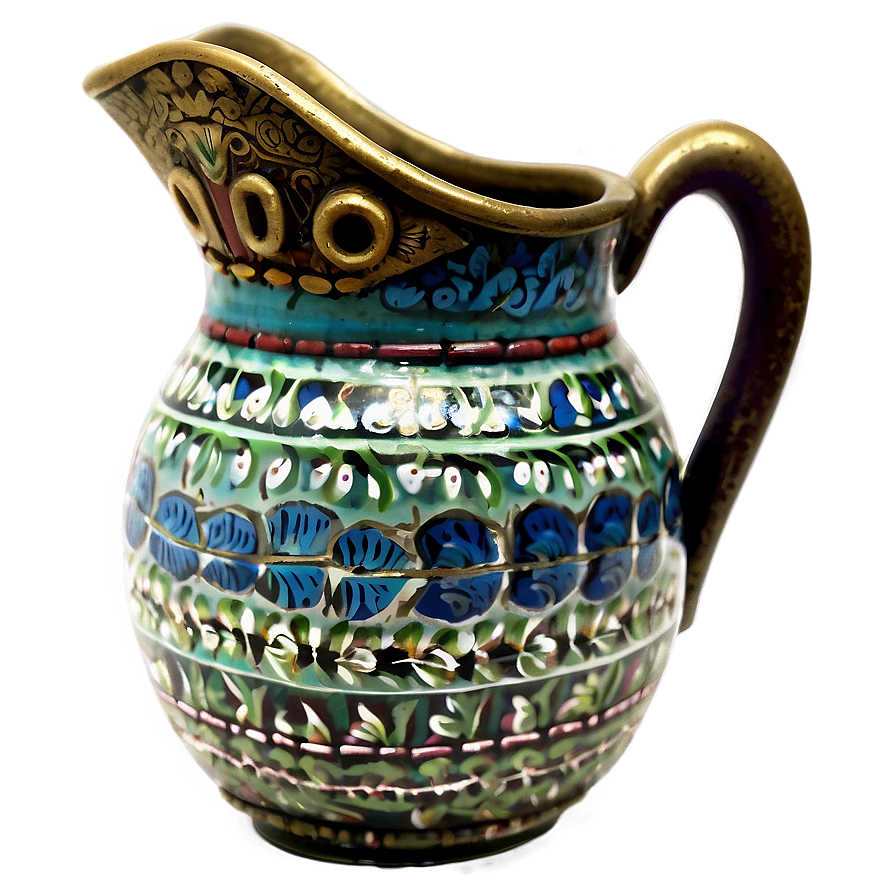 Antique Water Jug Png 06292024