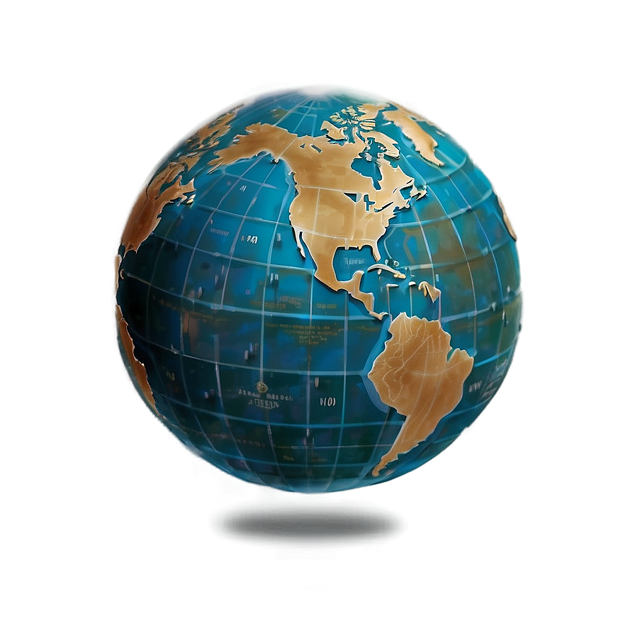 Antique World Globe Ball Png 05242024