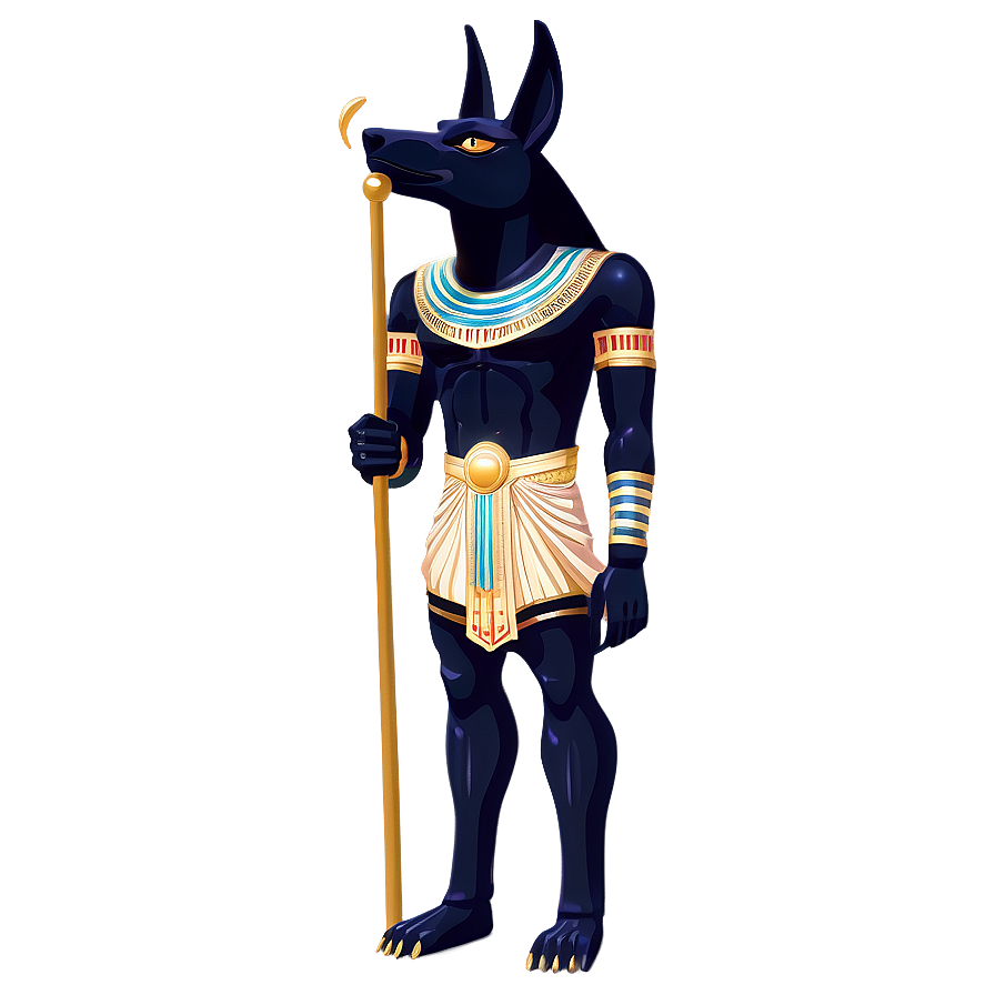 Anubis Deity Statue Png 20