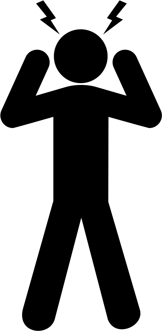 Anxiety Symbol Graphic PNG image with a transparent background, free high-resolution download