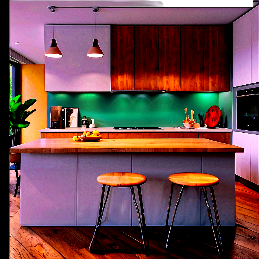 Apartment Kitchen Decor Png Eng