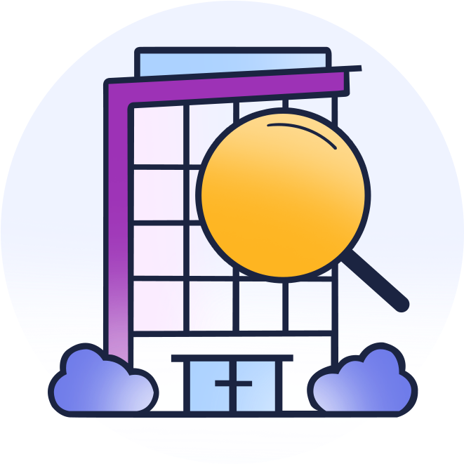 Apartment Search Icon PNG with transparent background