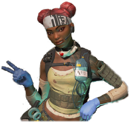 Apex Legends Character Peace Sign