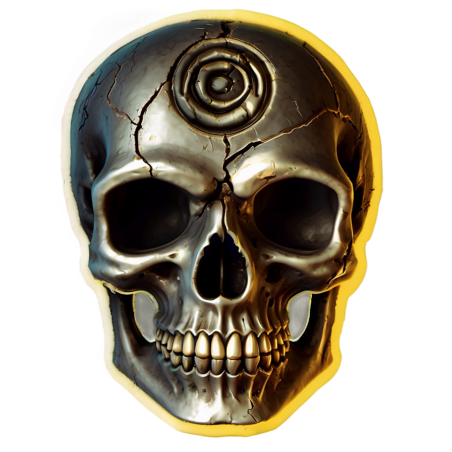 Apocalyptic Skull Symbol Png C