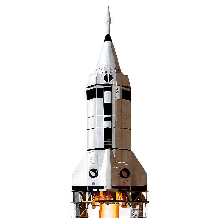 Apollo 11 Rocket Png 92