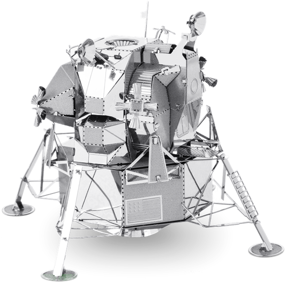 Apollo Lunar Module Isolated