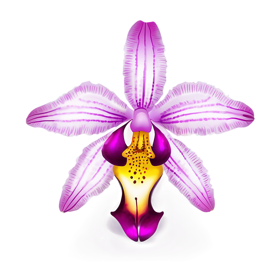 Appealing Orchid Illustration Png 06202024